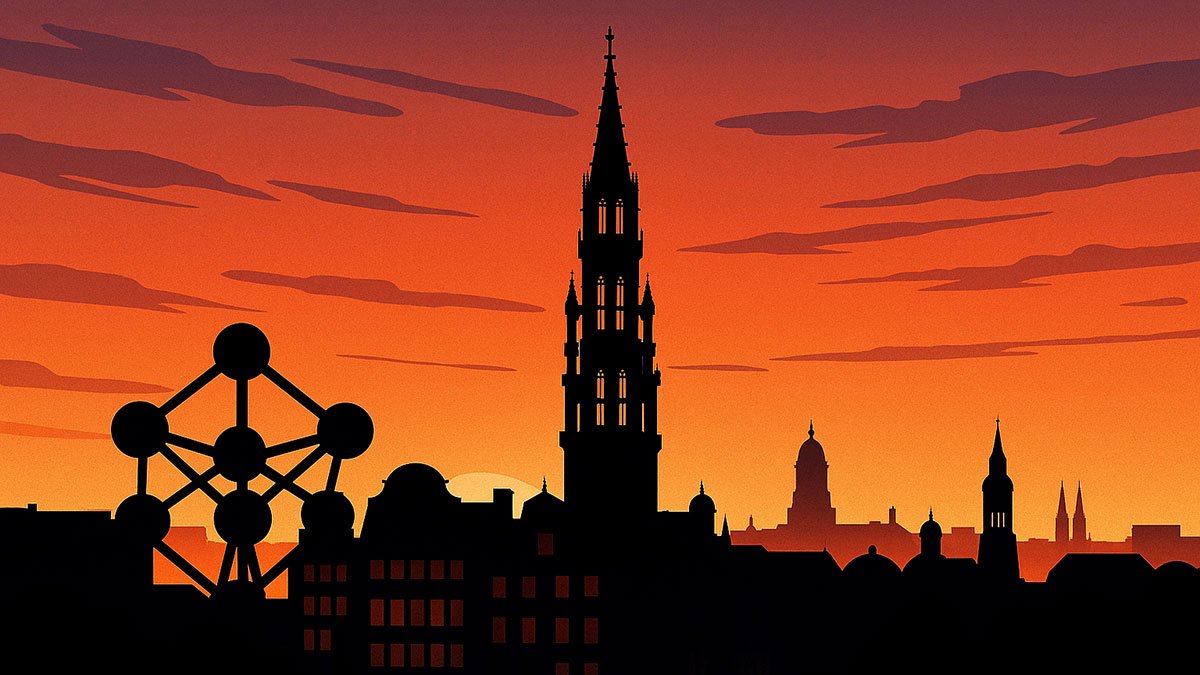 brussels by night