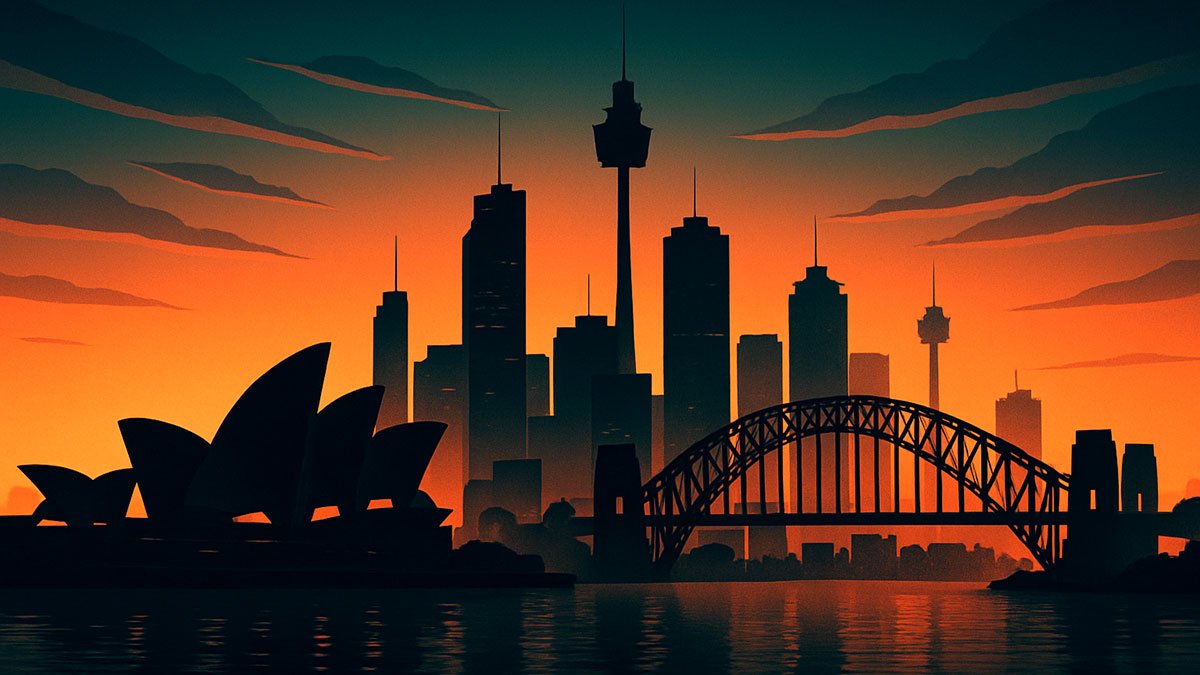 Sydney city scape skyline