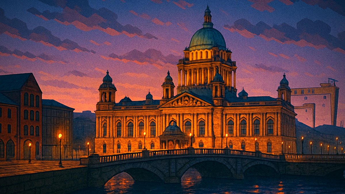 Belfast in the evening