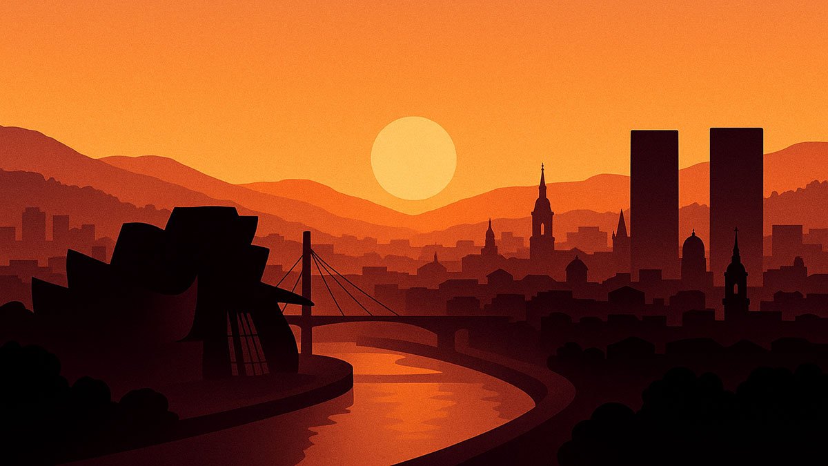 Bilbao at dawn