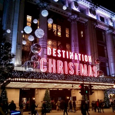 destination Christmas on Selfridges department store