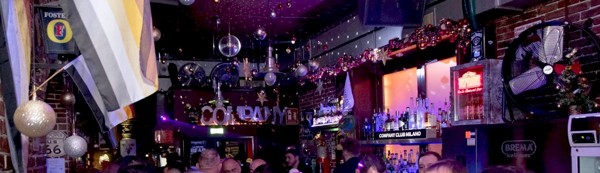 Company Club gay bear bar Milan