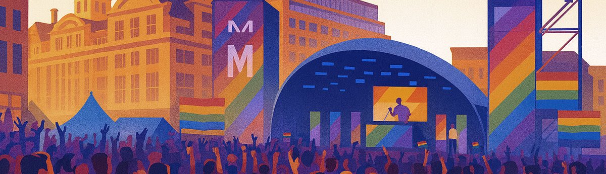 Dam square pride party