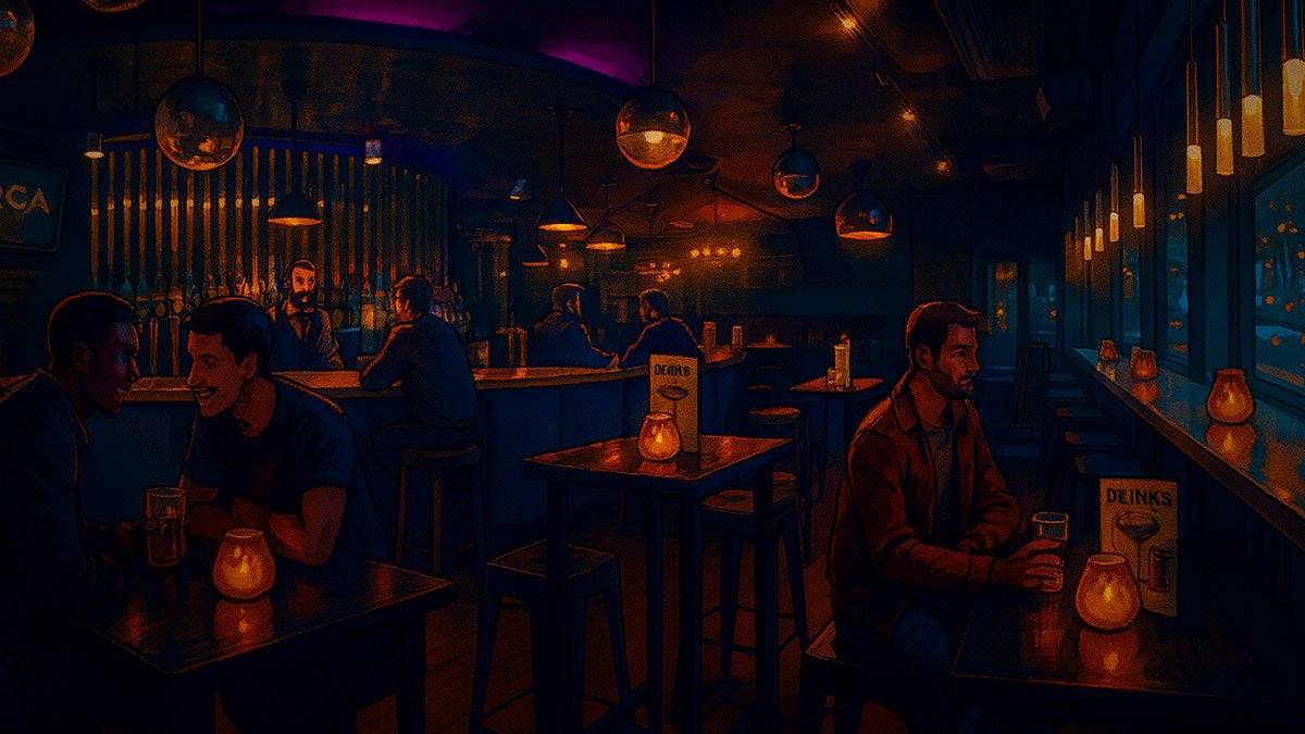 Rupert Street gay bar London inside