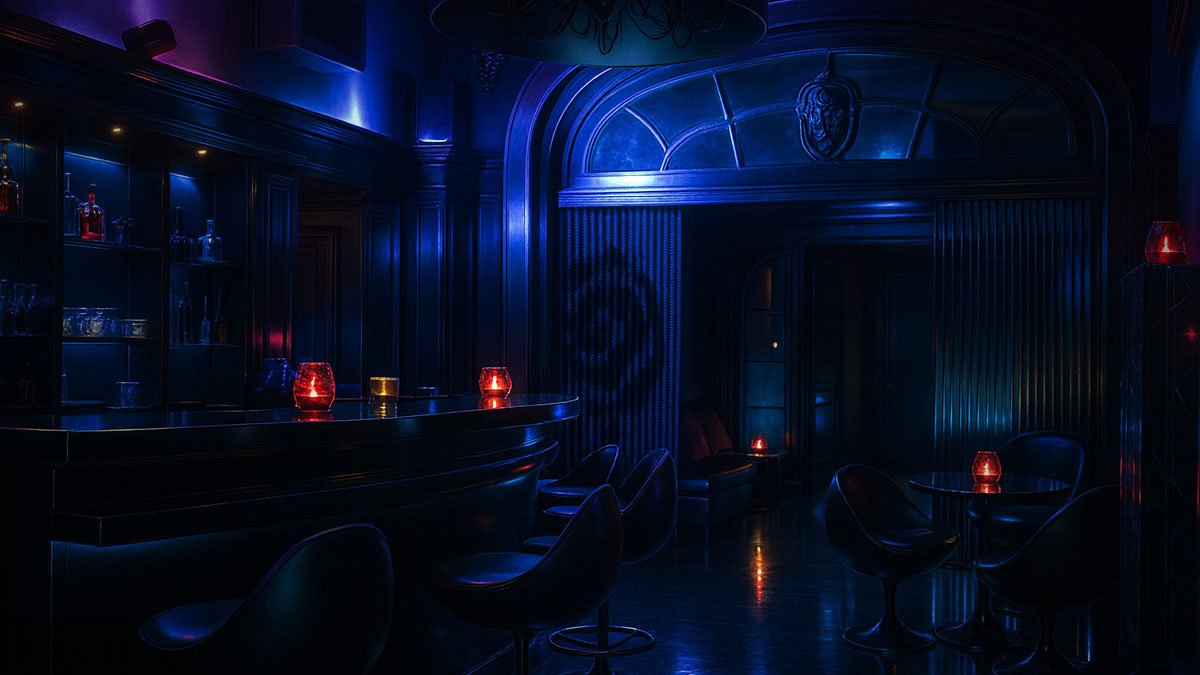 Bar of gay sauna 't Heerenhuis