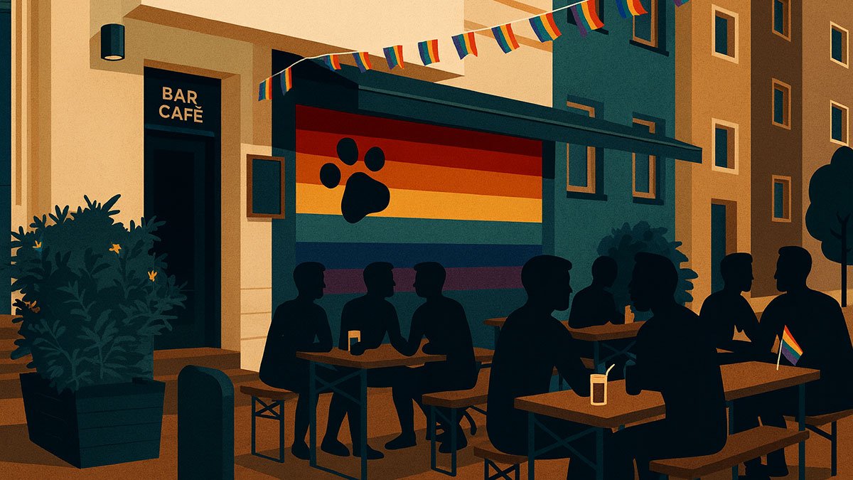 Woof Bar Berlin terrace