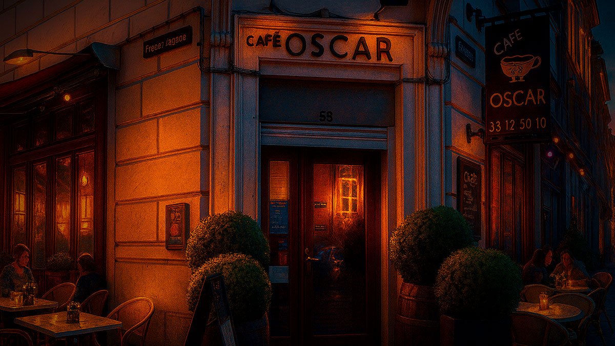 outside of Oscar gay bar Copenhagen