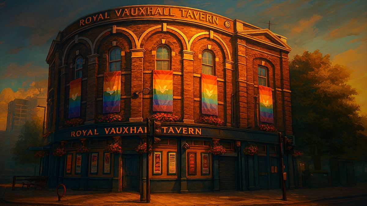 Royal Vauxhall Tavern RVT on the outside