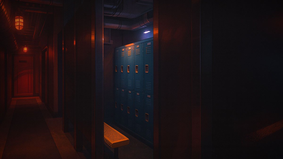 Lockerroom of Steamworks Toronto
