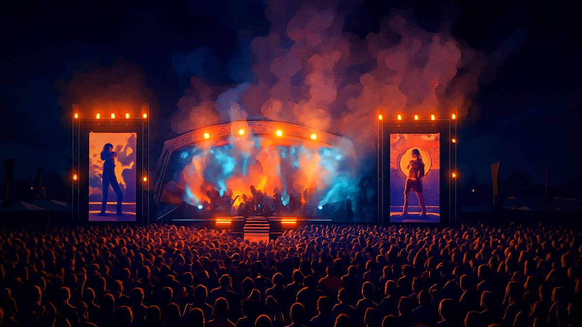 Brighton Pride stage