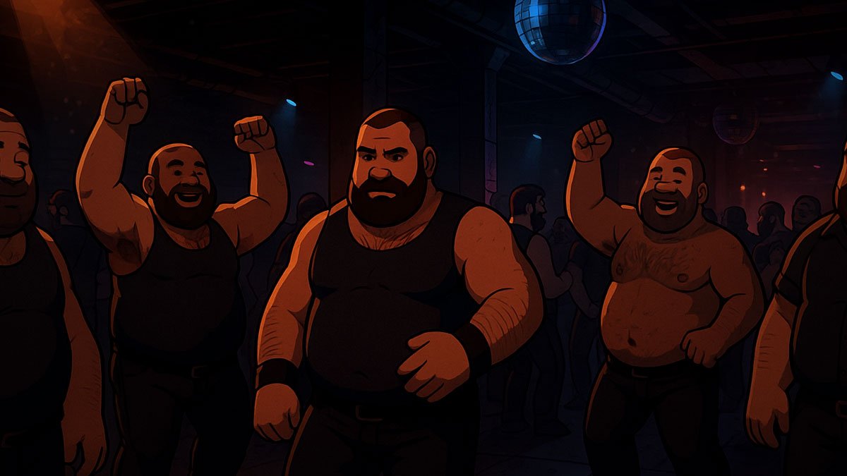 bear guys a a party