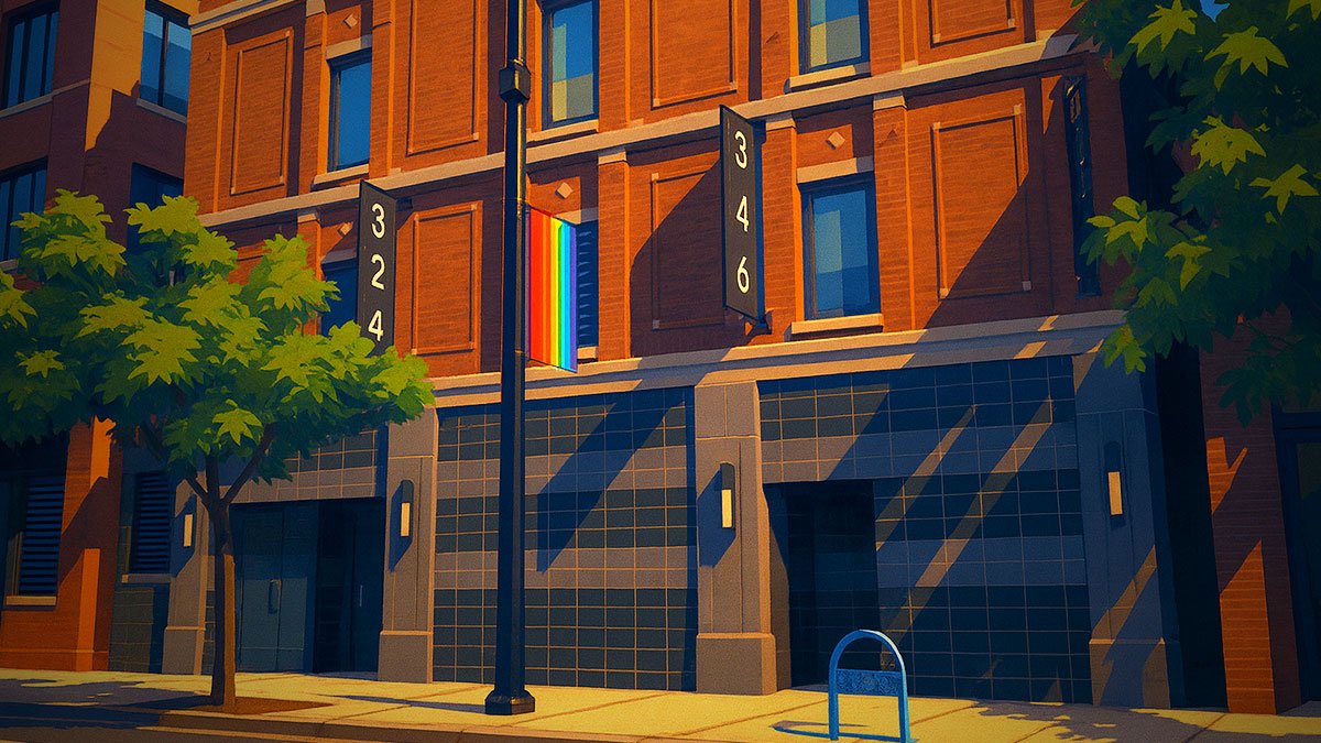 Outside of Steam Works Chicago