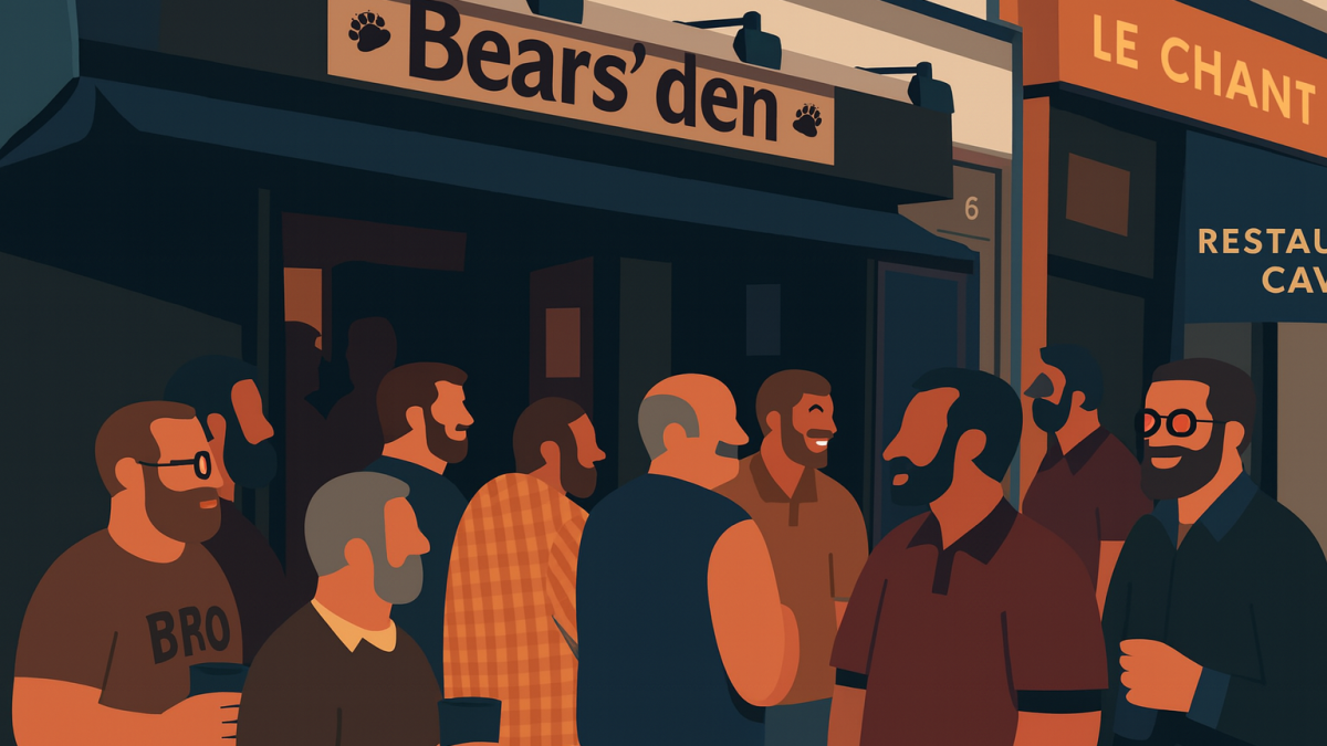 Bears Den terrace Paris