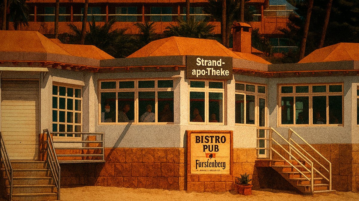 Strandapotheke  gay bar at Faro in Maspalomas