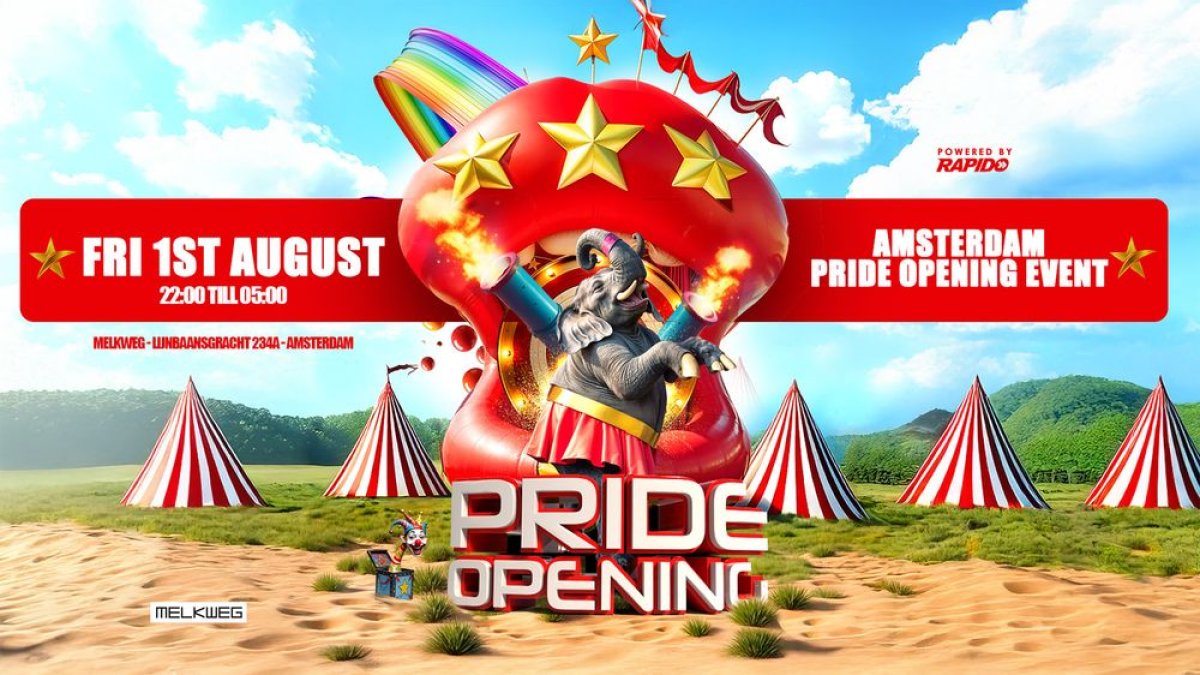 Pride opening party