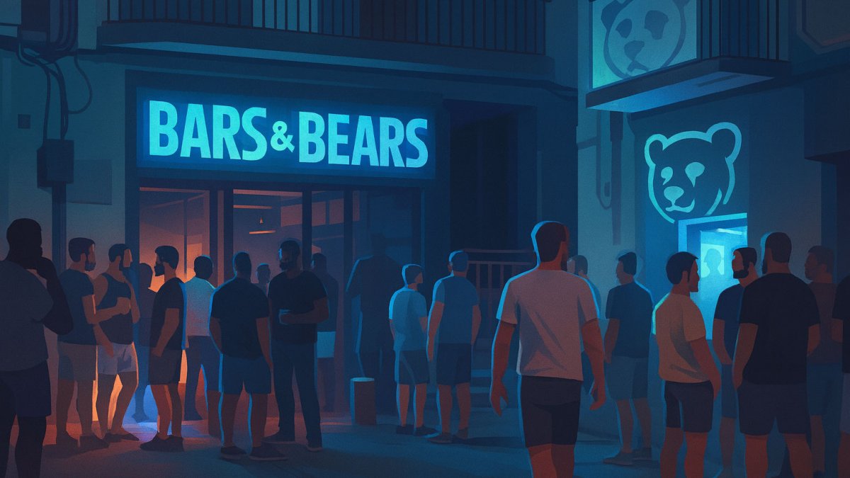 Bears Bar from the outside in Sitges