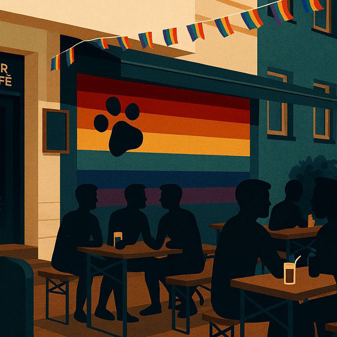 Woof Bar Berlin terrace