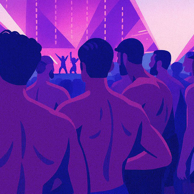 Funhouse gay dance party Amsterdam