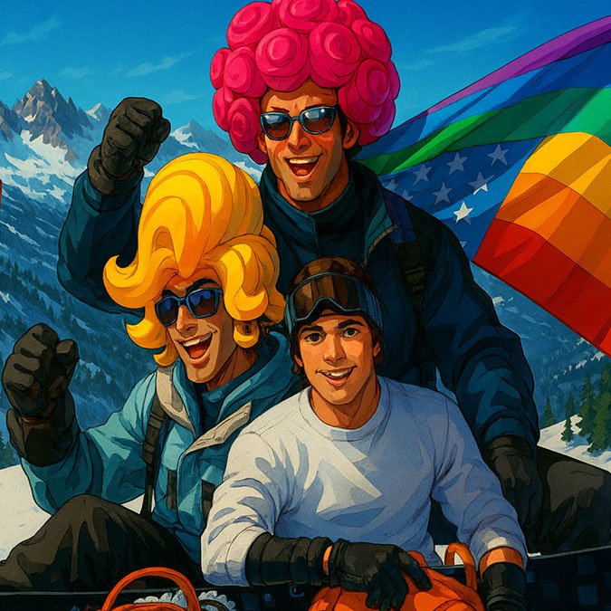 Elevation Mammoth Gay Ski Wee