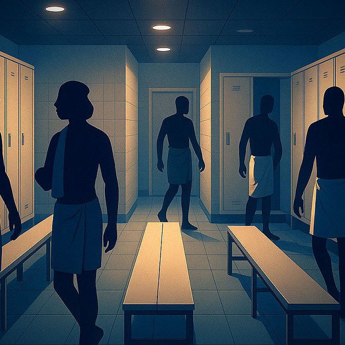 Gay Sauna Termas Hispalis lockerroom