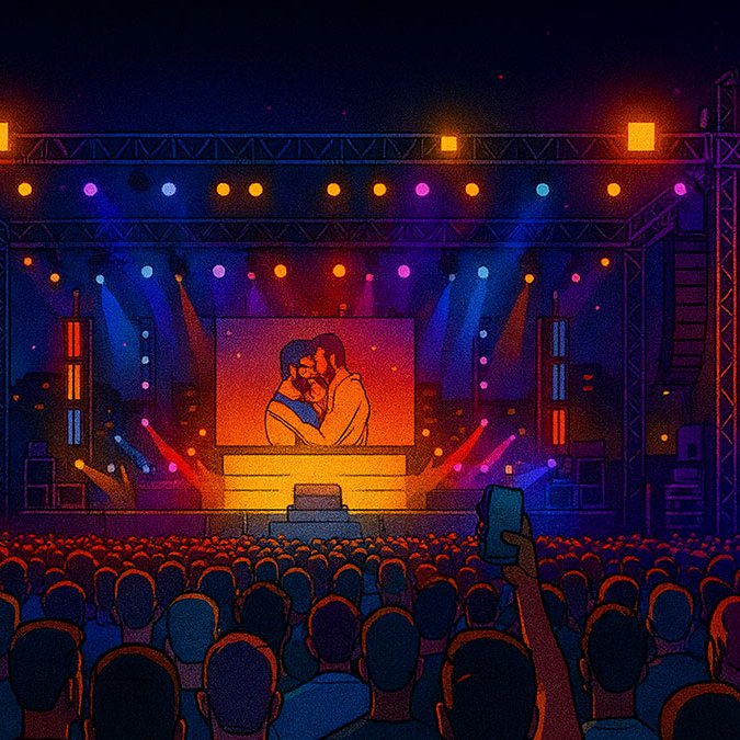 Main stage at Winter Pride Maspalomas