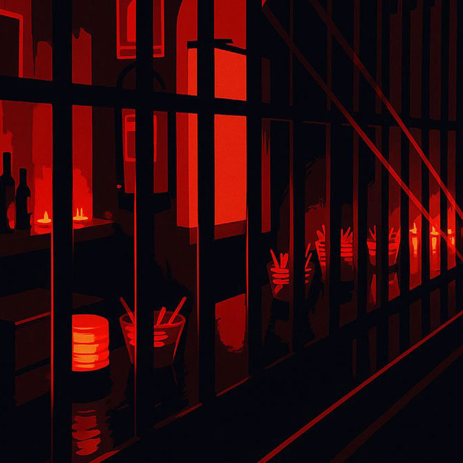 bar with bars