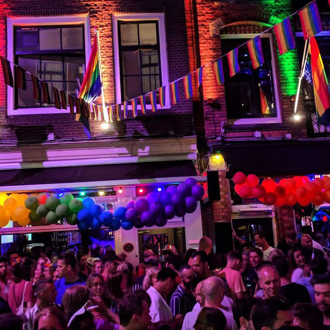 Pride at Reguliers Streetparty