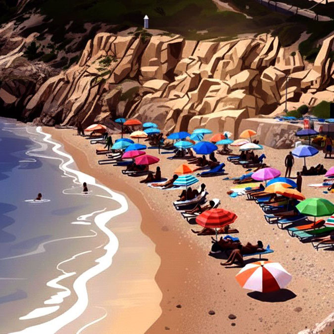 Playa del Muerto gay nude beach