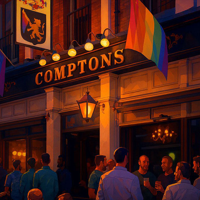 Comptons of Soho in Old Compton St