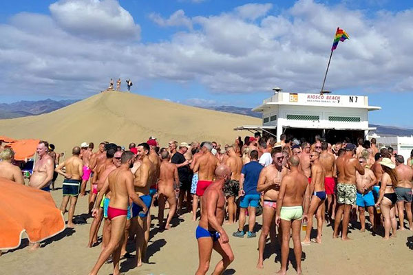 gay beach Maspalomas