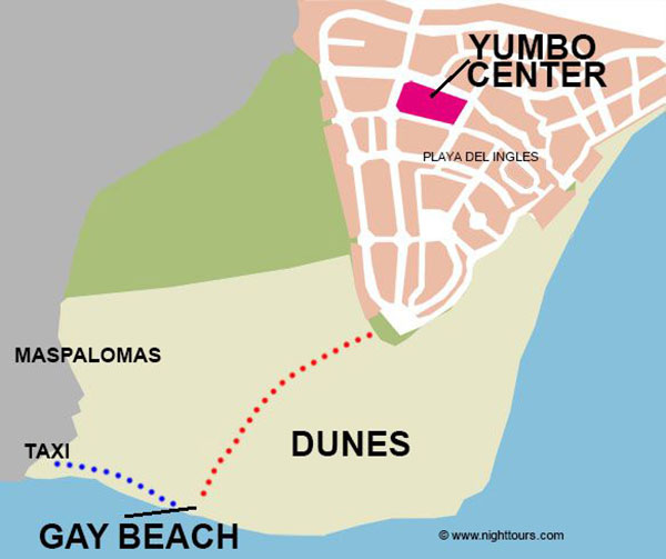 Layout of Maspalomas