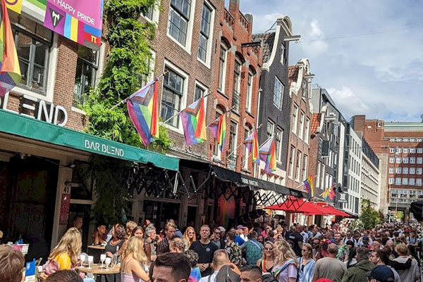 Reguliersdwarsstraat:  The Heart of Gay Amsterdam
