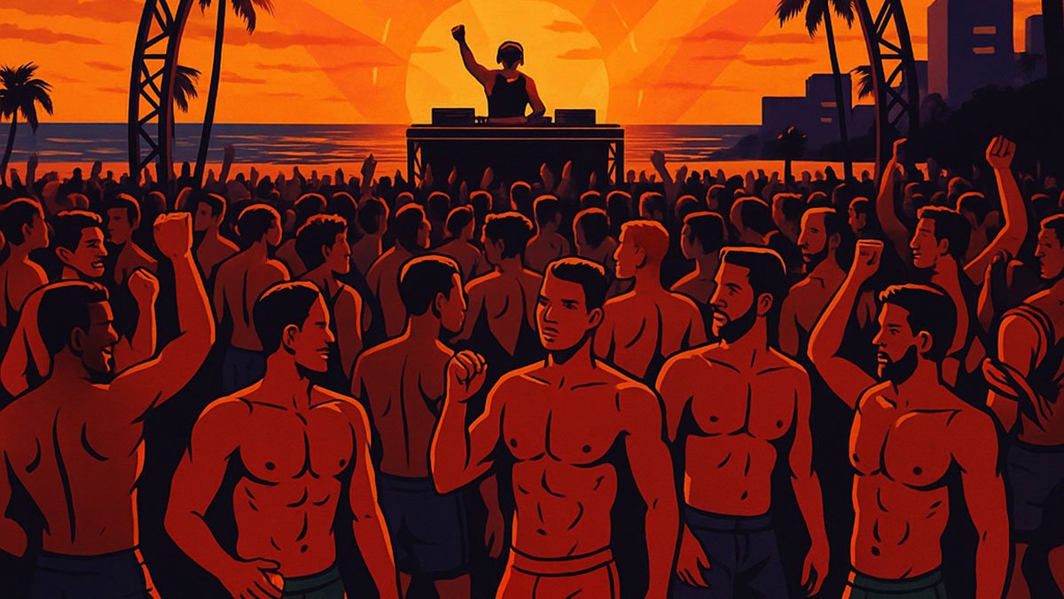 gay circuit dance party